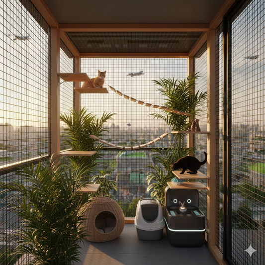 Le 'Catio' : La tendance déco qui sauve la vie de votre chat